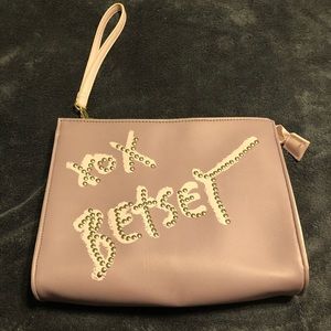 NWOT•Betsey Johnson Cosmetic bag w/strap